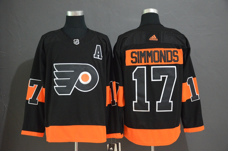Philadelphia Flyers #17 Wayne Simmonds Black Stitched Jersey