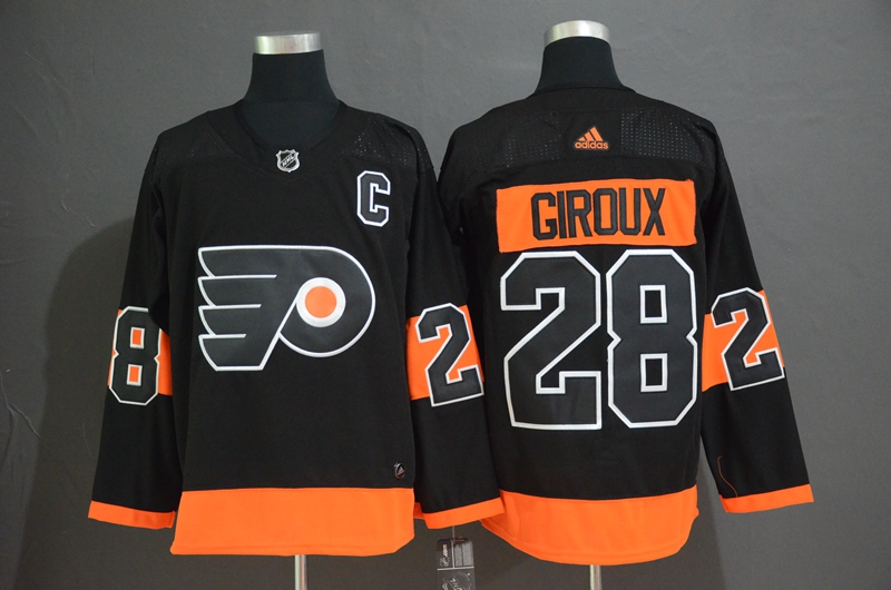 Philadelphia Flyers #28 Claude Giroux Black Stitched Jersey