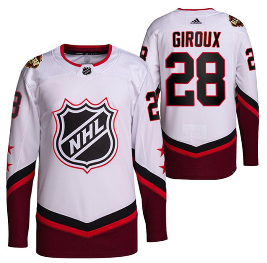Philadelphia Flyers #28 Claude Giroux 2022 All-Star White Stitched Jersey