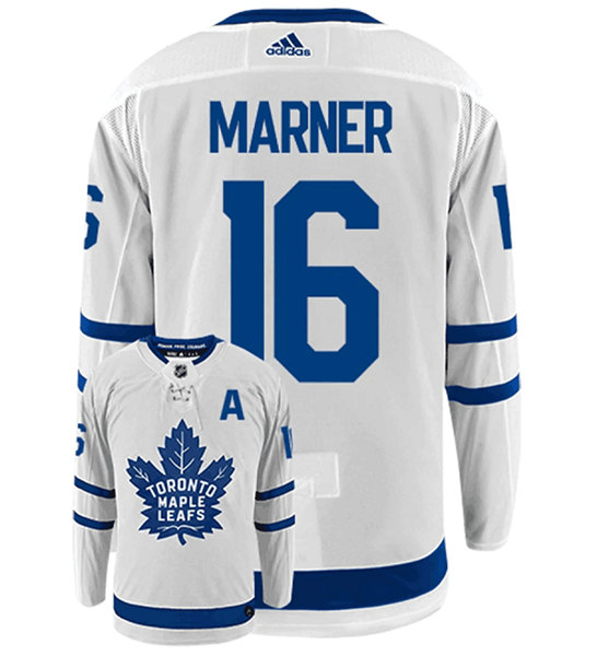 Toronto Maple Leafs #16 Mitchell Marner White Stitched Jersey