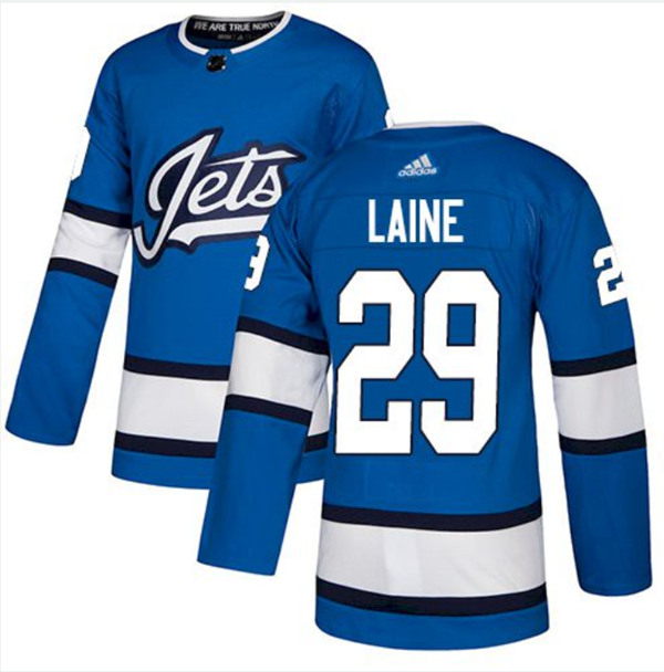 Winnipeg Jets #29 Patrik Laine Blue Stitched Jersey