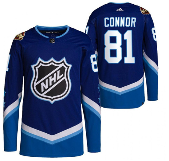 Winnipeg Jets #81 Kyle Connor 2022 All-Star Blue Stitched Jersey