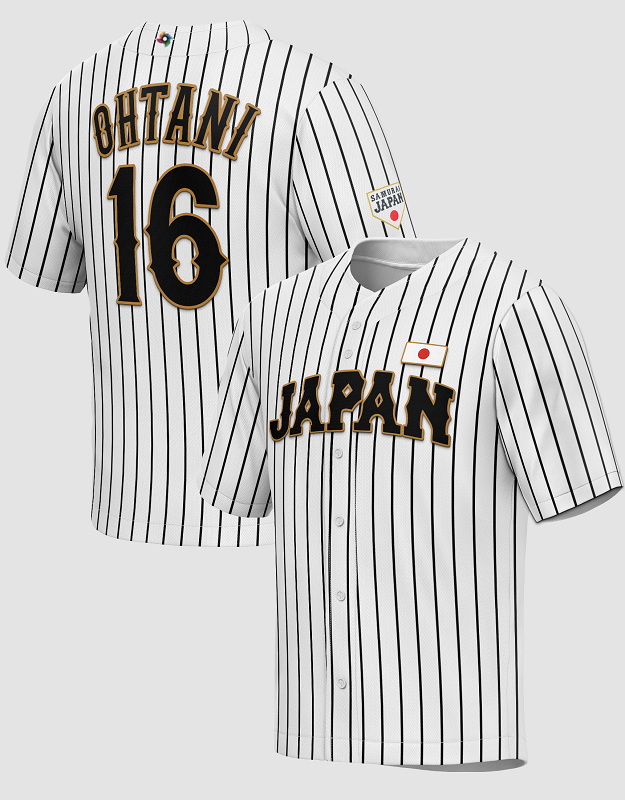 Japan #16 Shohei Ohtani 2023 White World Classic Stitched Jersey