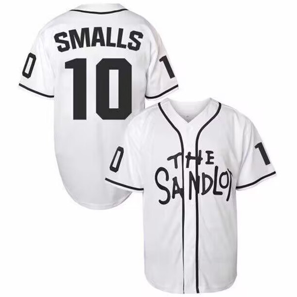 The Sandlot #10 Scotty Smalls White Stitched Jersey
