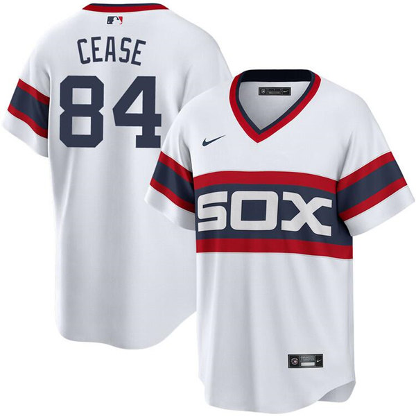 Chicago White Sox #84 Dylan Cease White Stitched Jersey
