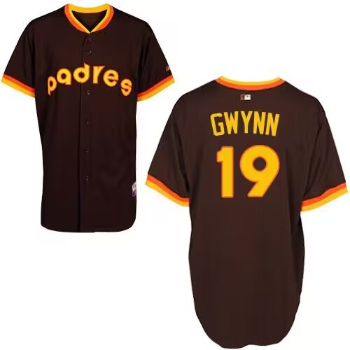 San Diego Padres #19 Tony Gwynn Coffee 1984 Stitched Jersey