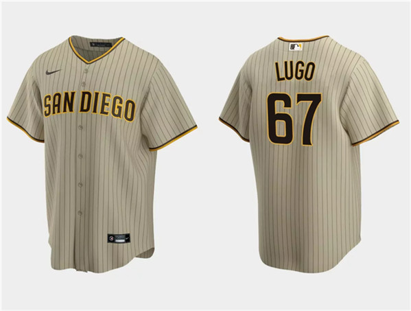 San Diego Padres #67 Seth Lugo Tan Cool Base Stitched Jersey