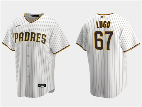 San Diego Padres #67 Seth Lugo White Cool Base Stitched Jersey