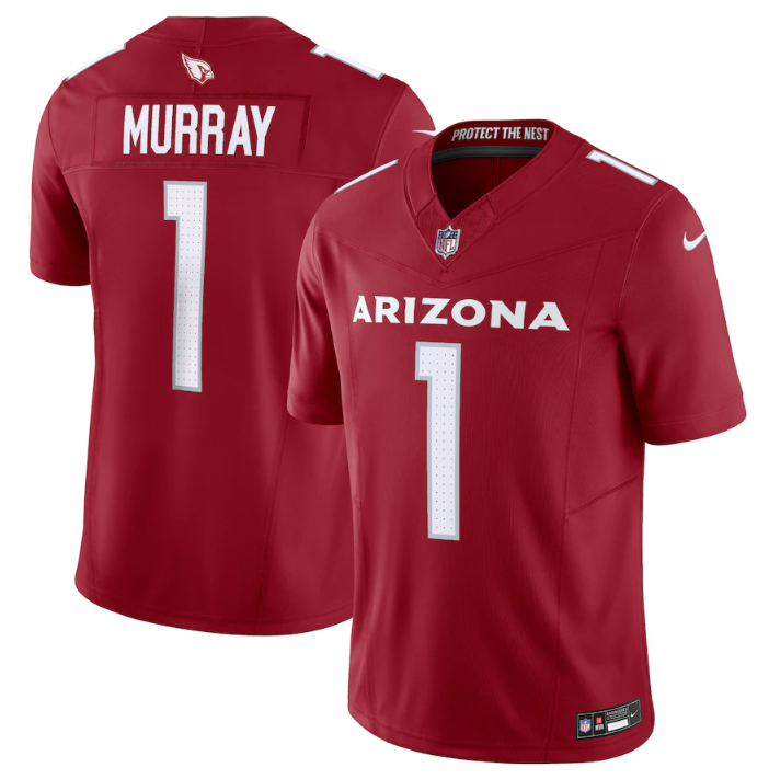 Arizona Cardinals #1 Kyler Murray Red Vapor Untouchable F.U.S.E. Limited Stitched Jersey