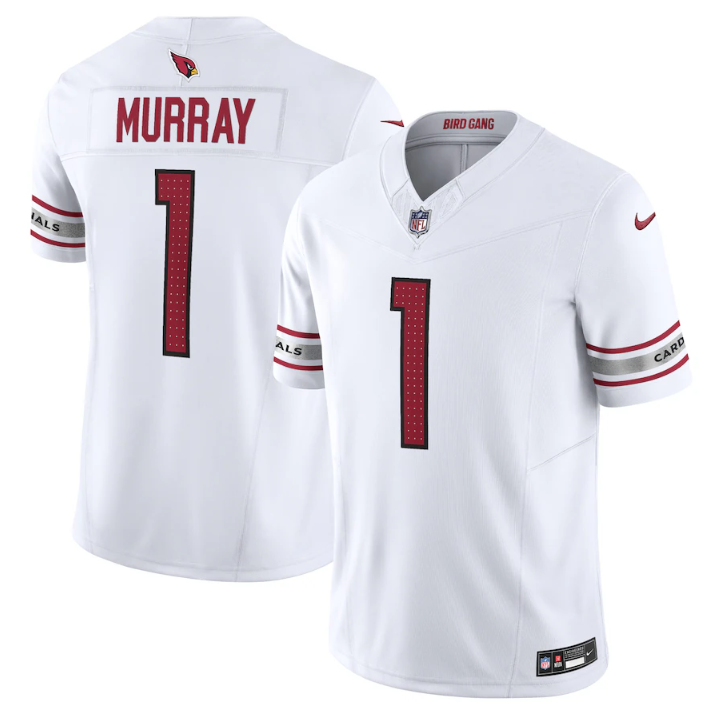 Arizona Cardinals #1 Kyler Murray White Vapor Untouchable F.U.S.E. Limited Stitched Jersey