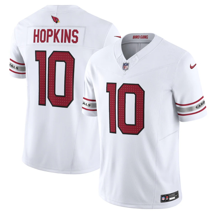 Arizona Cardinals #10 DeAndre Hopkins White Vapor Untouchable F.U.S.E. Limited Stitched Jersey