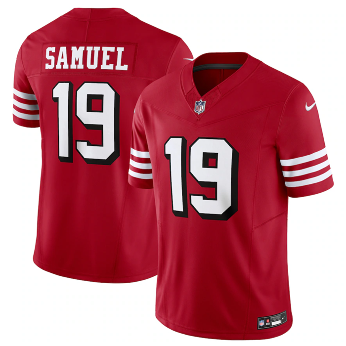 San Francisco 49ers #19 Deebo Samuel New Red 2023 F.U.S.E. Vapor Untouchable Limited Stitched Jersey