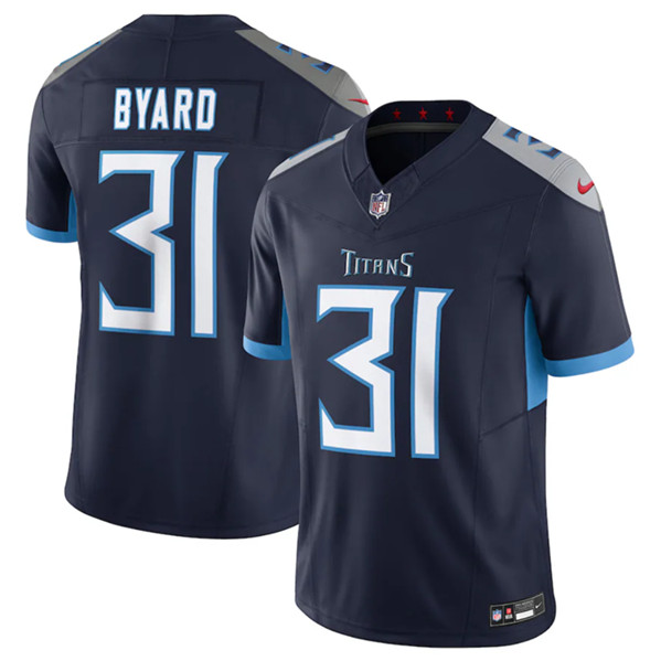 Tennessee Titans #31 Kevin Byard Navy 2023 F.U.S.E Vapor Untouchable Stitched Jersey