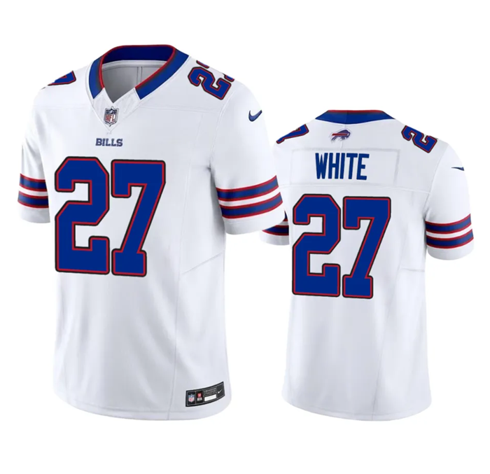 Buffalo Bills #27 Tre'Davious White White 2023 F.U.S.E. Vapor Untouchable Limited Stitched Jersey