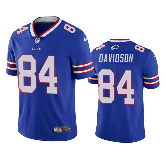 Buffalo Bills #84 Zach Davidson Blue Vapor Untouchable Limited Stitched Jersey
