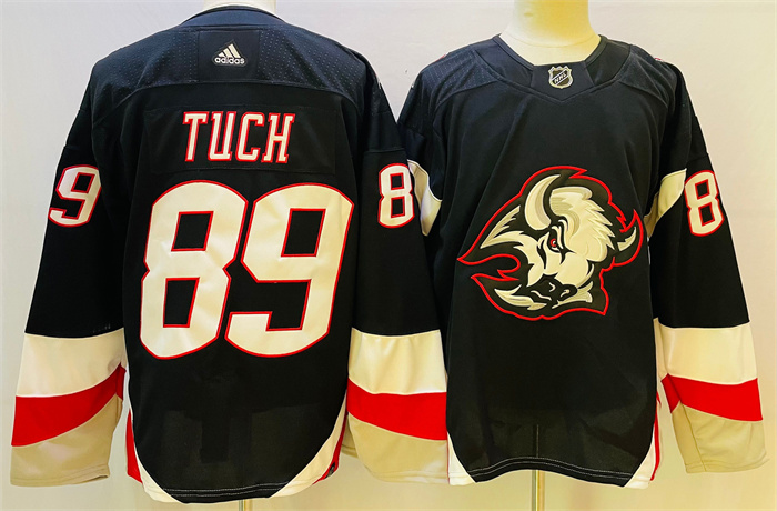 Buffalo Sabres #89 Alex Tuch 2022-23 Black Stitched Jersey
