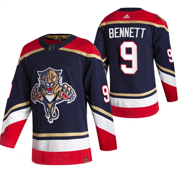 Florida Panthers #9 Sam Bennett Navy Stitched Jersey