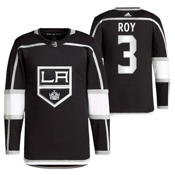 Los Angeles Kings #3 Matt Roy Black Stitched Jersey