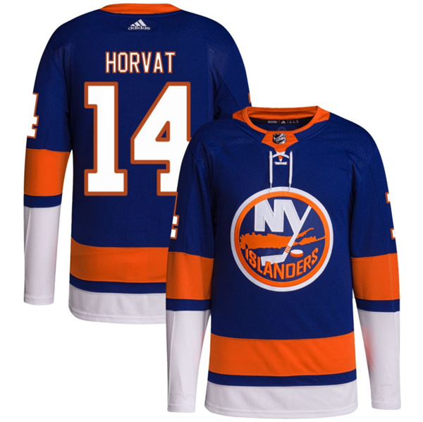 New York Islanders #14 Bo Horvat Royal Stitched Jersey