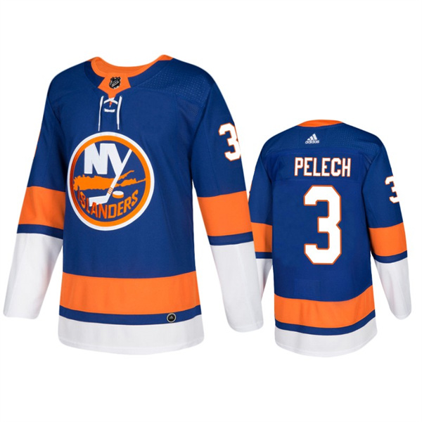 New York Islanders #3 Adam Pelech Royal Stitched Jersey