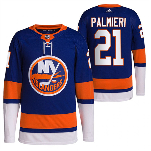 New York Islanders #21 Kyle Palmieri Royal Stitched Jersey