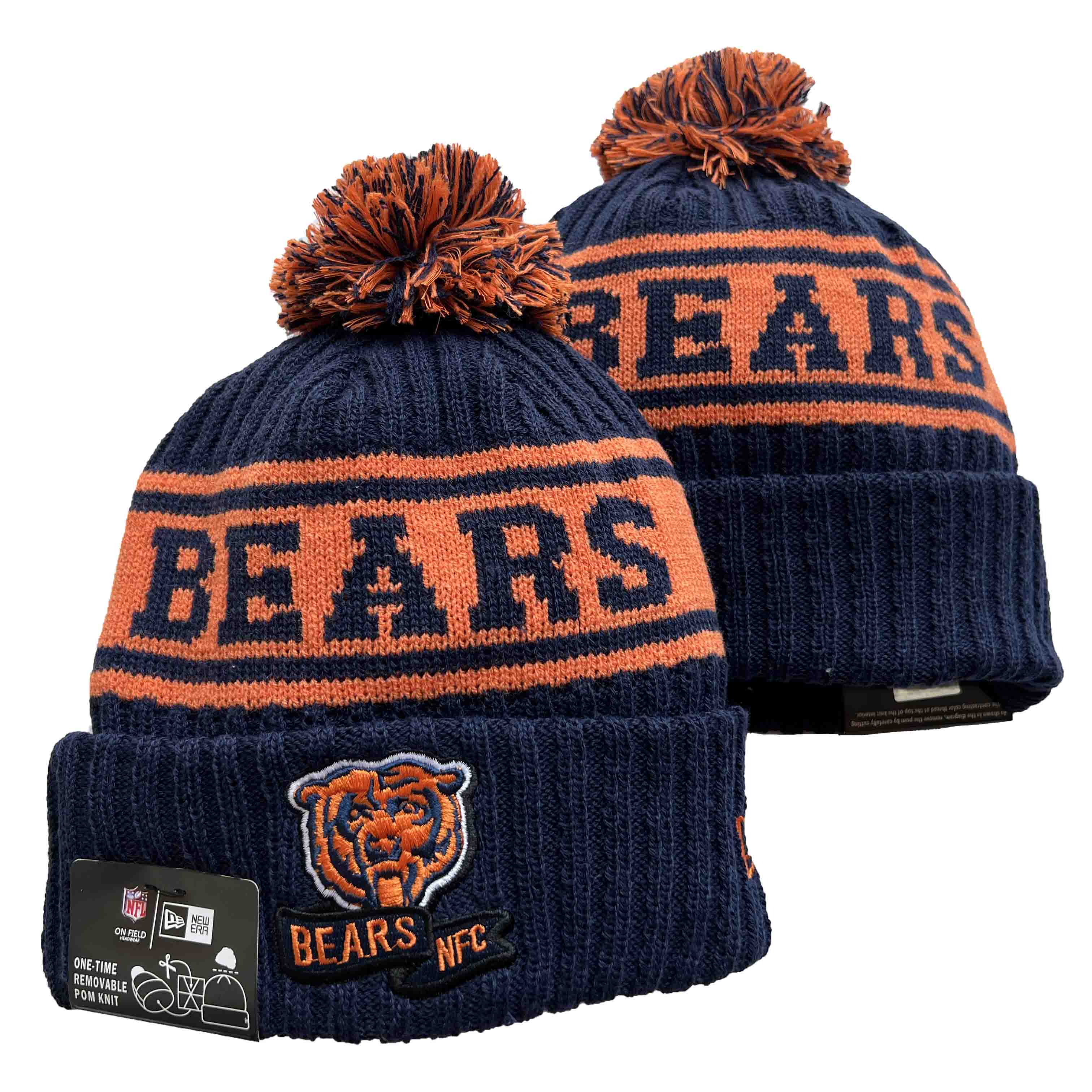 Chicago Bears Knit Hats -4