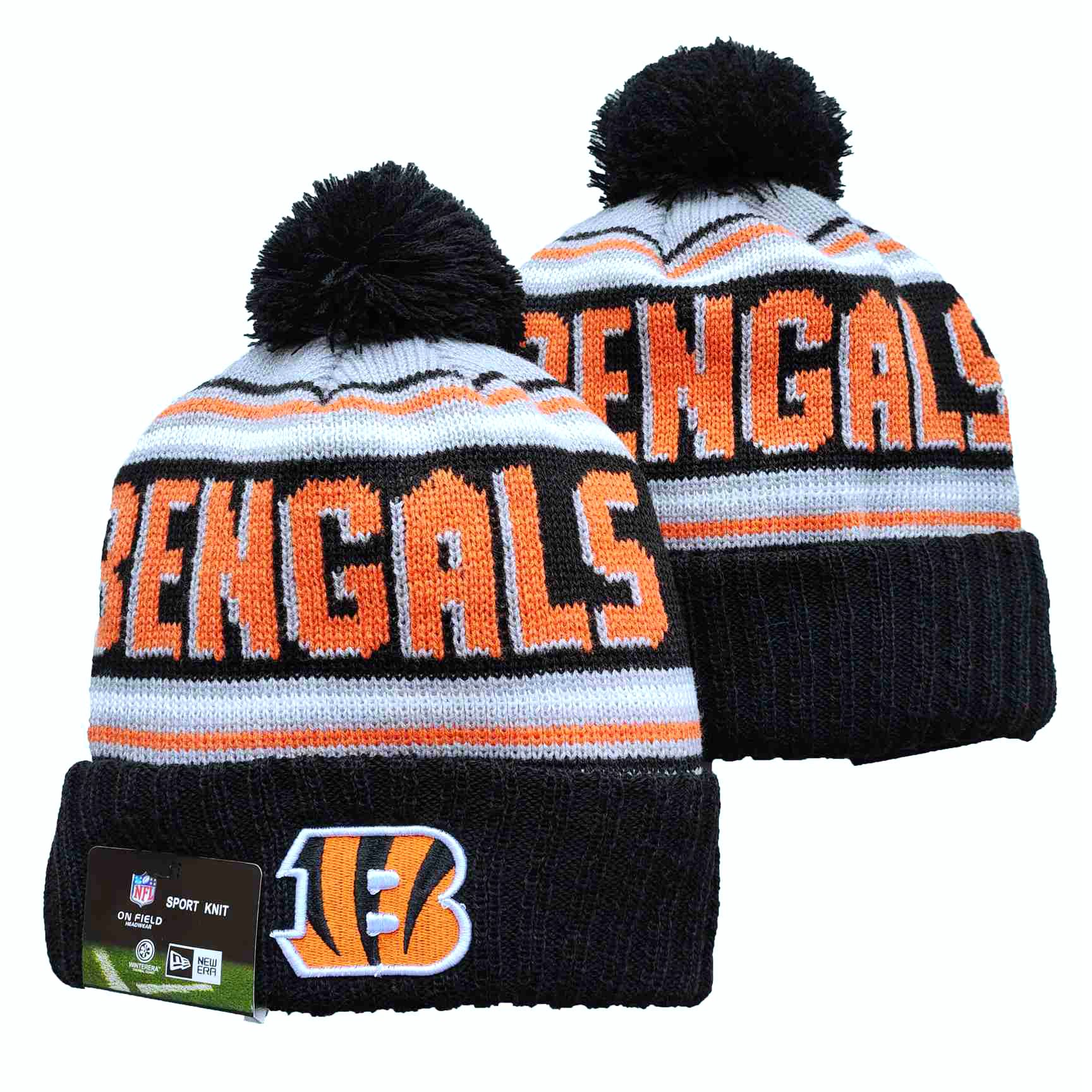 Cincinnati Bengals Knit Hats -3