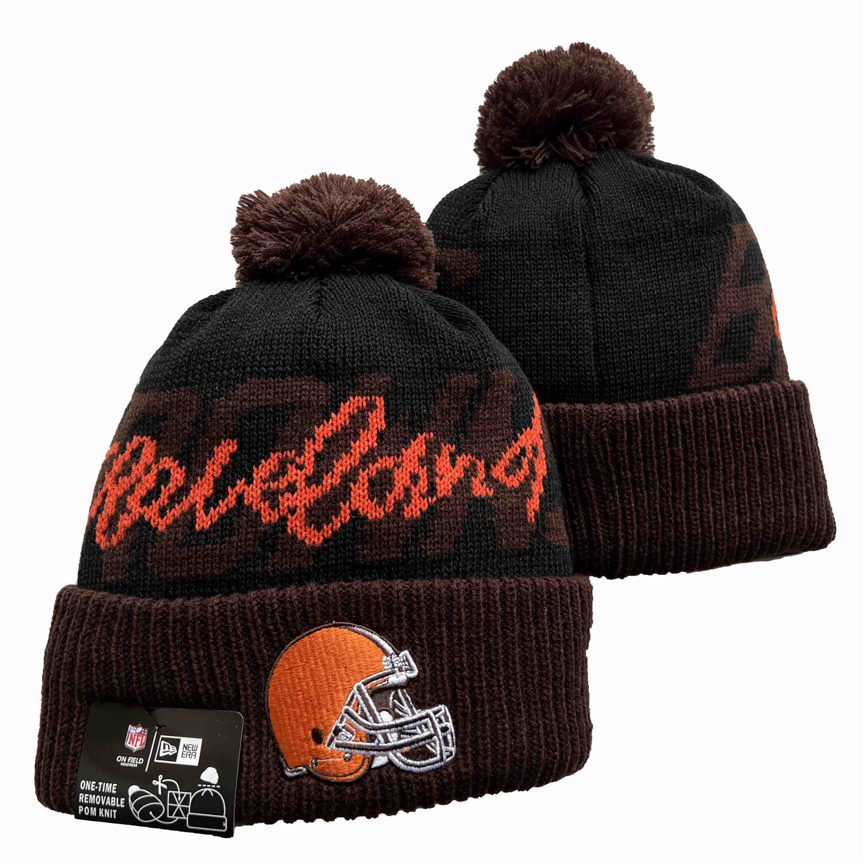 Cleveland Browns Knit Hats -1
