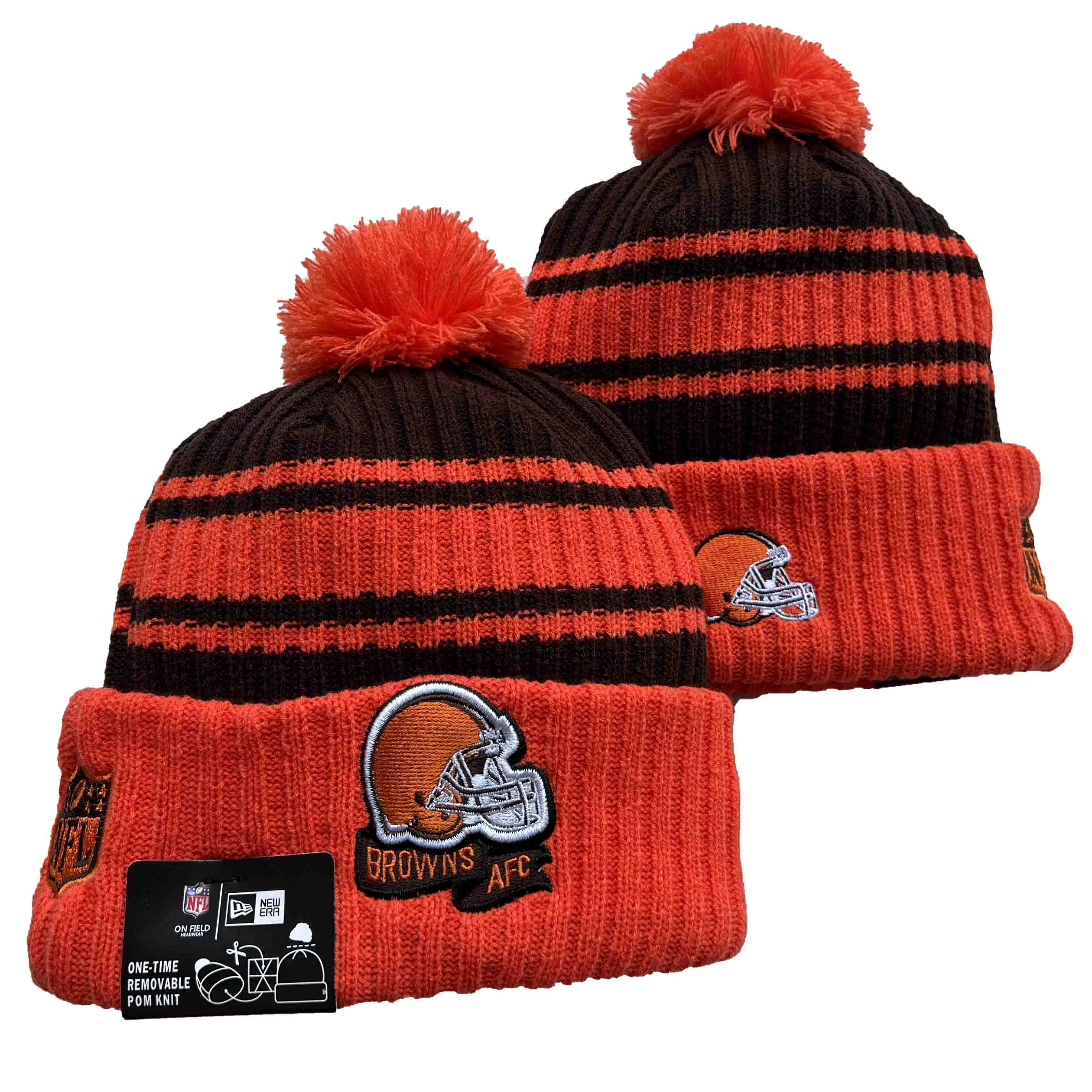 Cleveland Browns Knit Hats -11