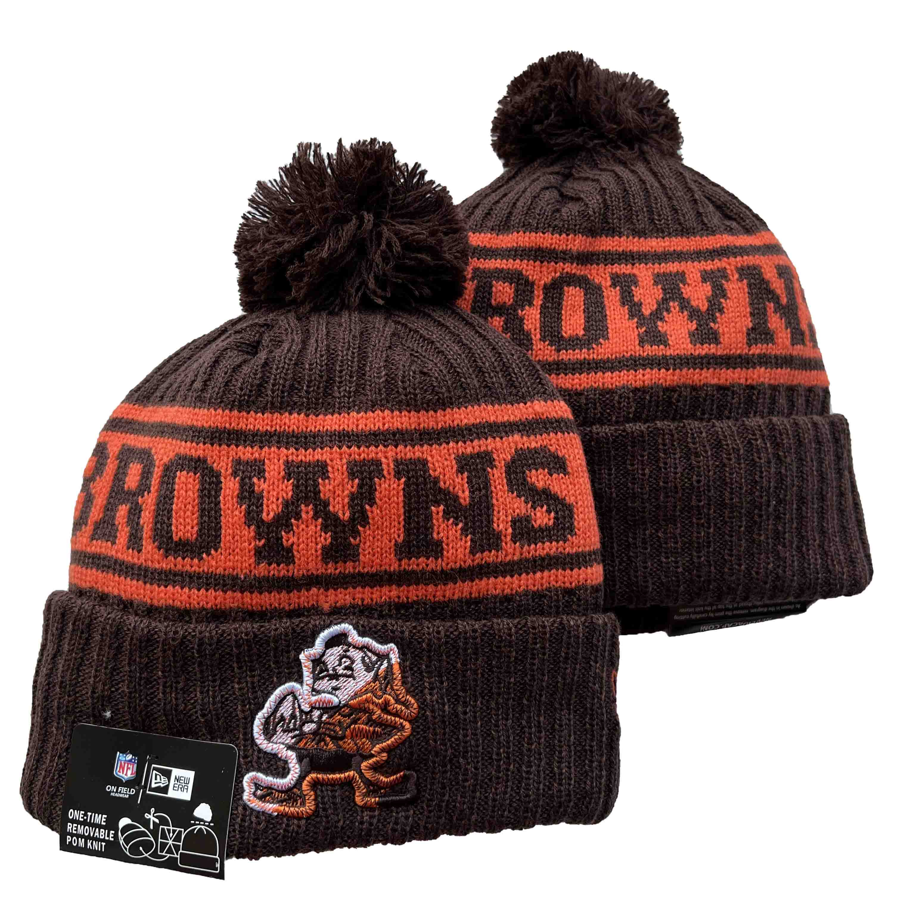 Cleveland Browns Knit Hats -14