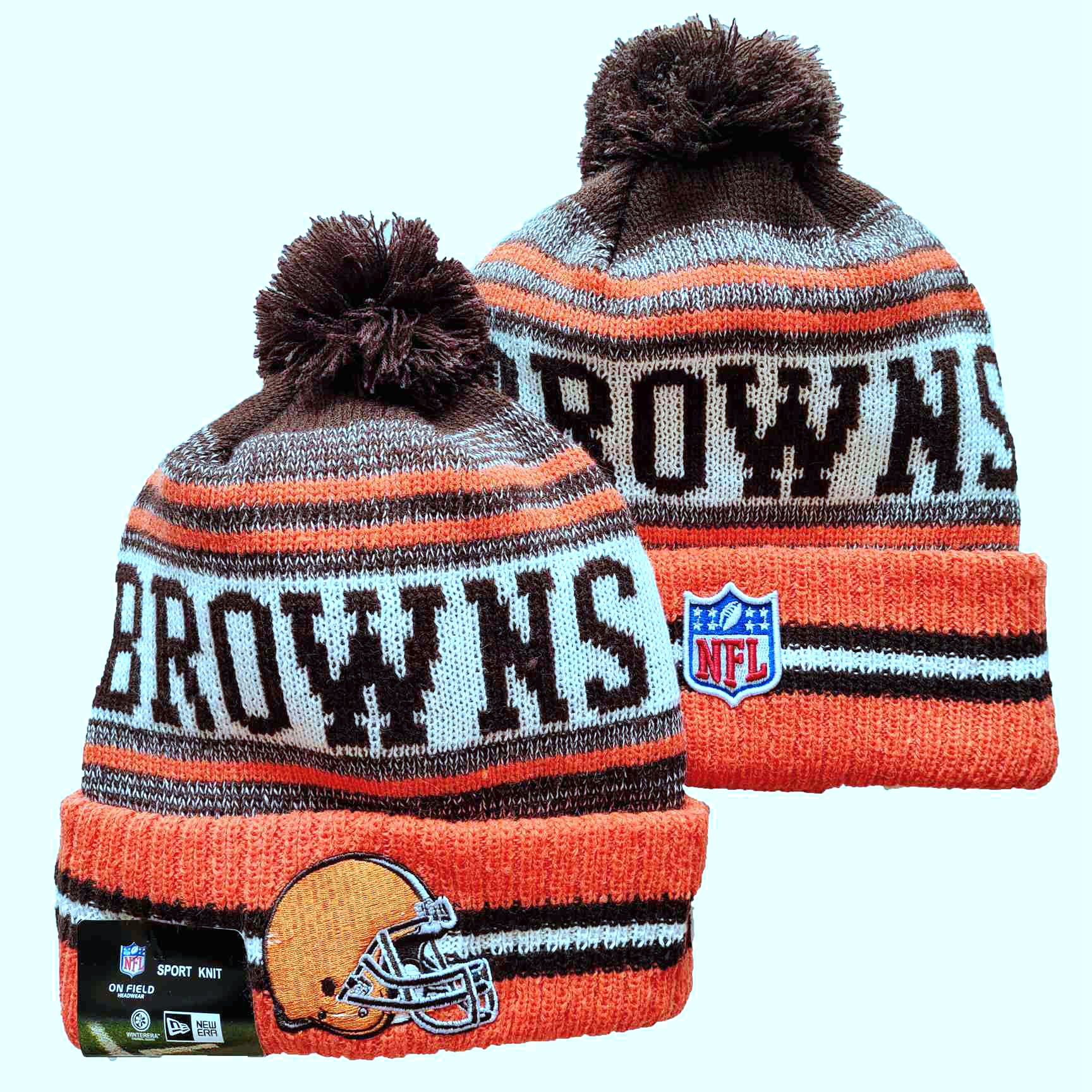 Cleveland Browns Knit Hats -16