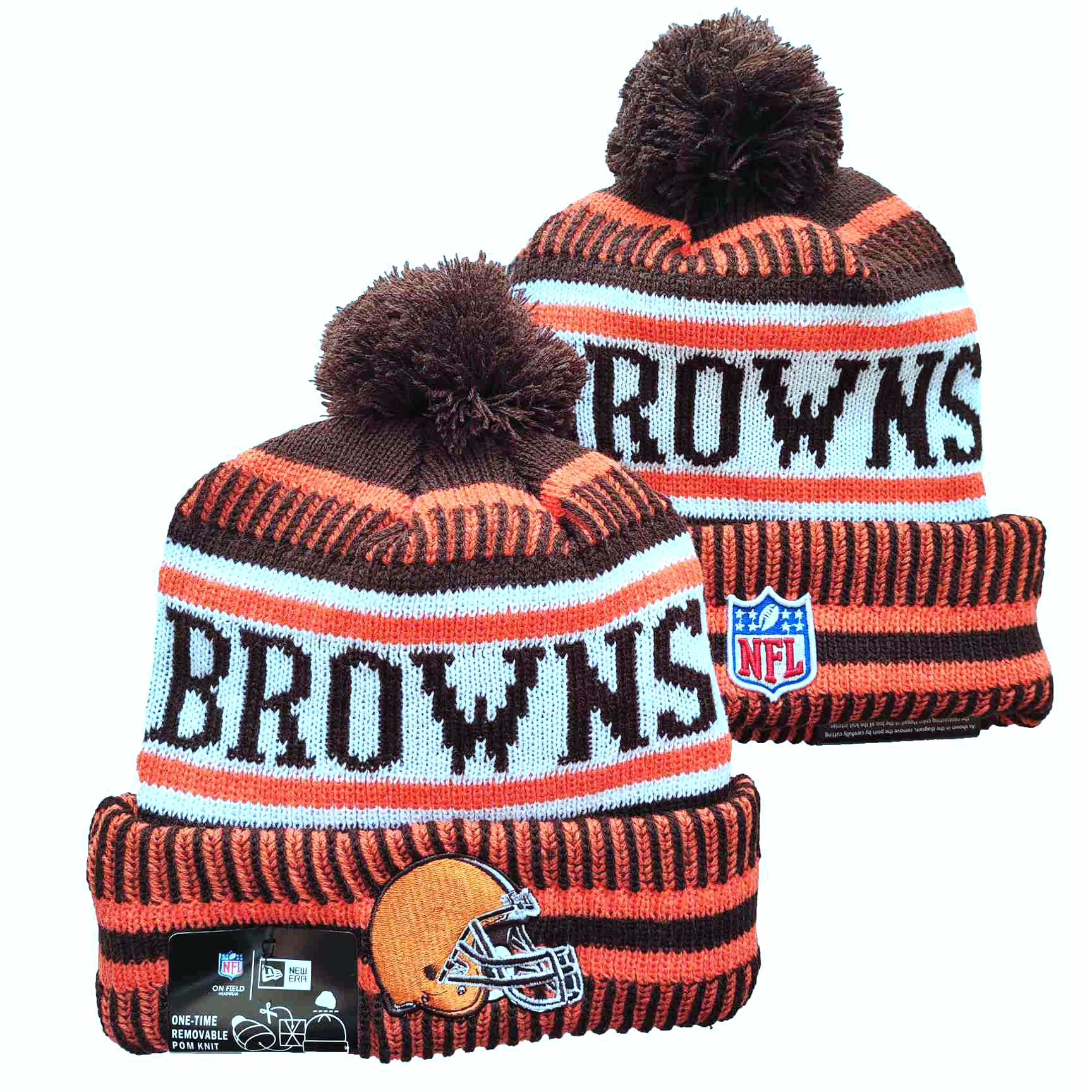 Cleveland Browns Knit Hats -18