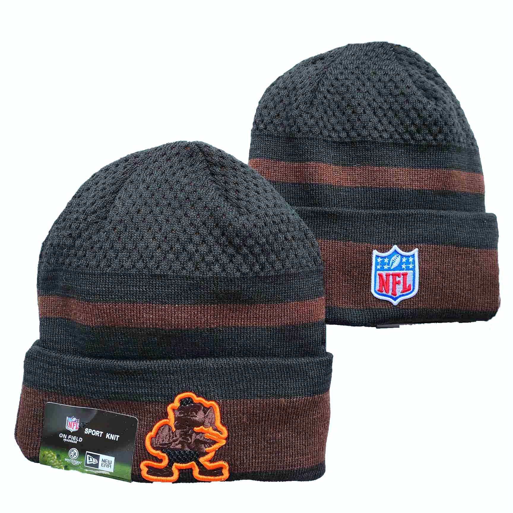 Cleveland Browns Knit Hats -3
