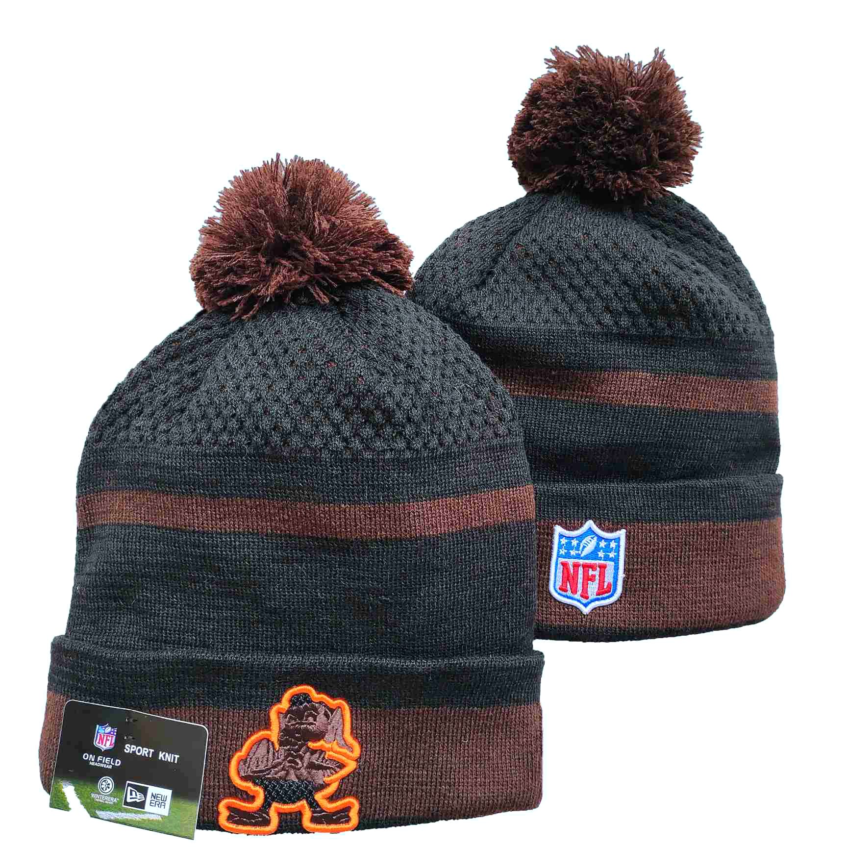 Cleveland Browns Knit Hats -4
