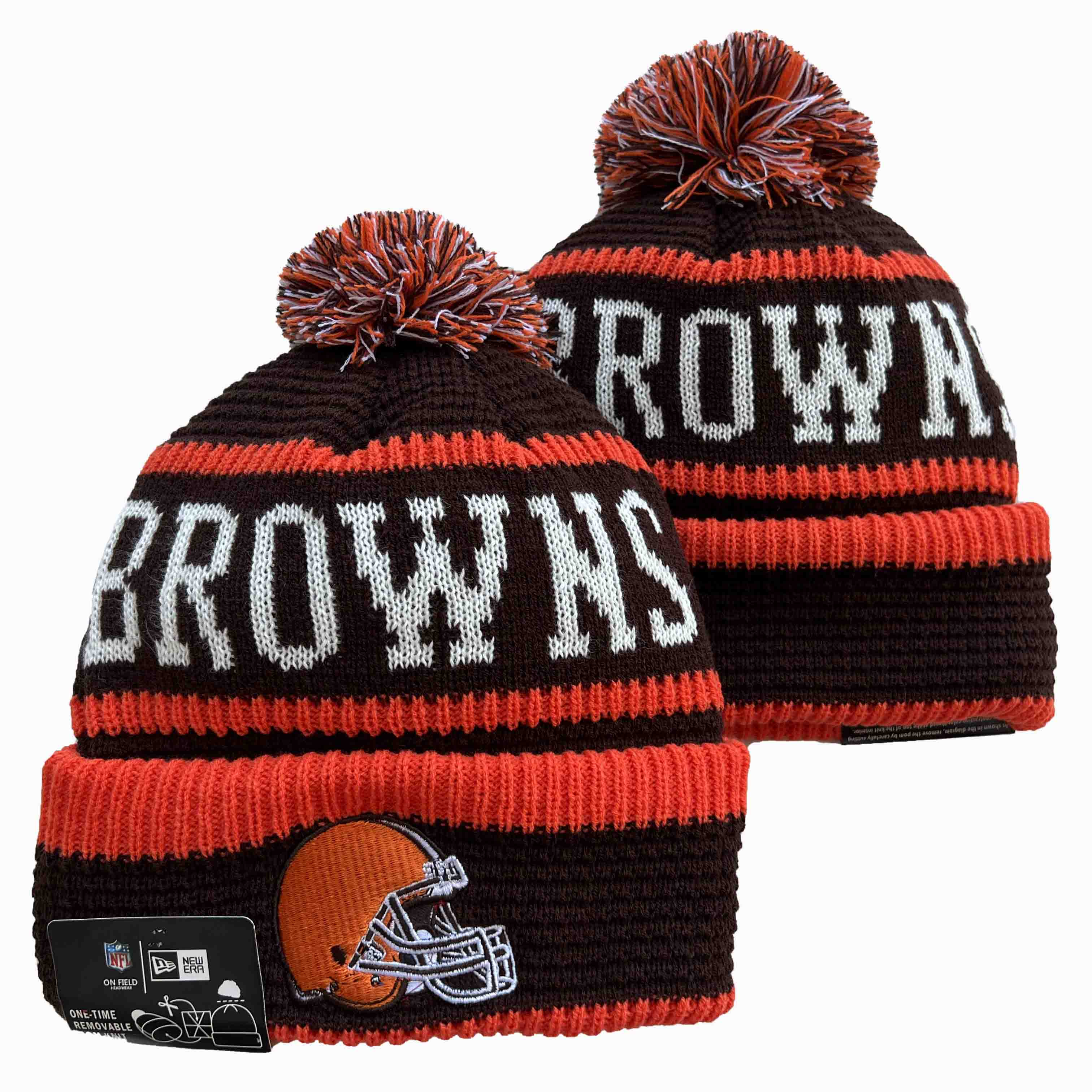Cleveland Browns Knit Hats -5