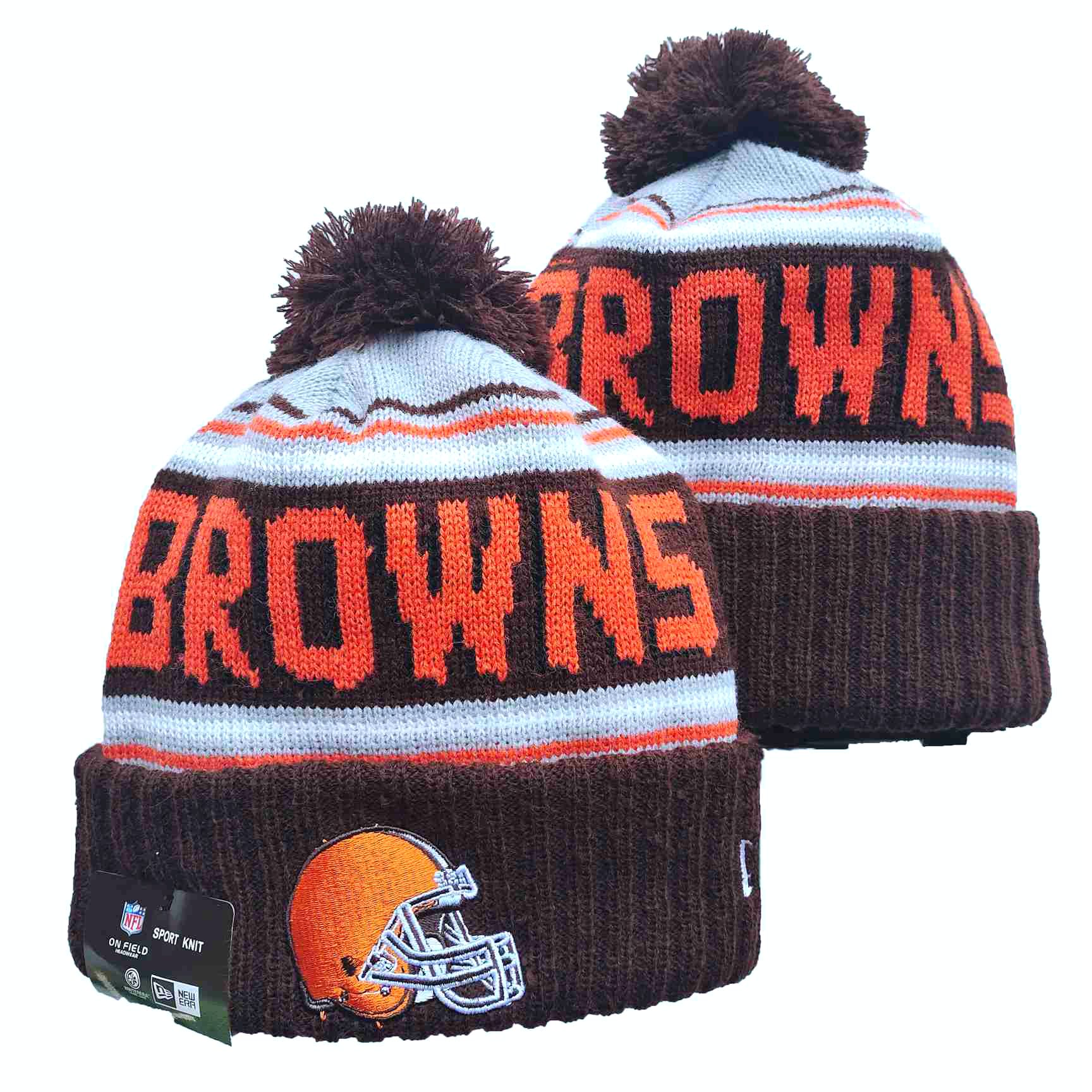 Cleveland Browns Knit Hats -7