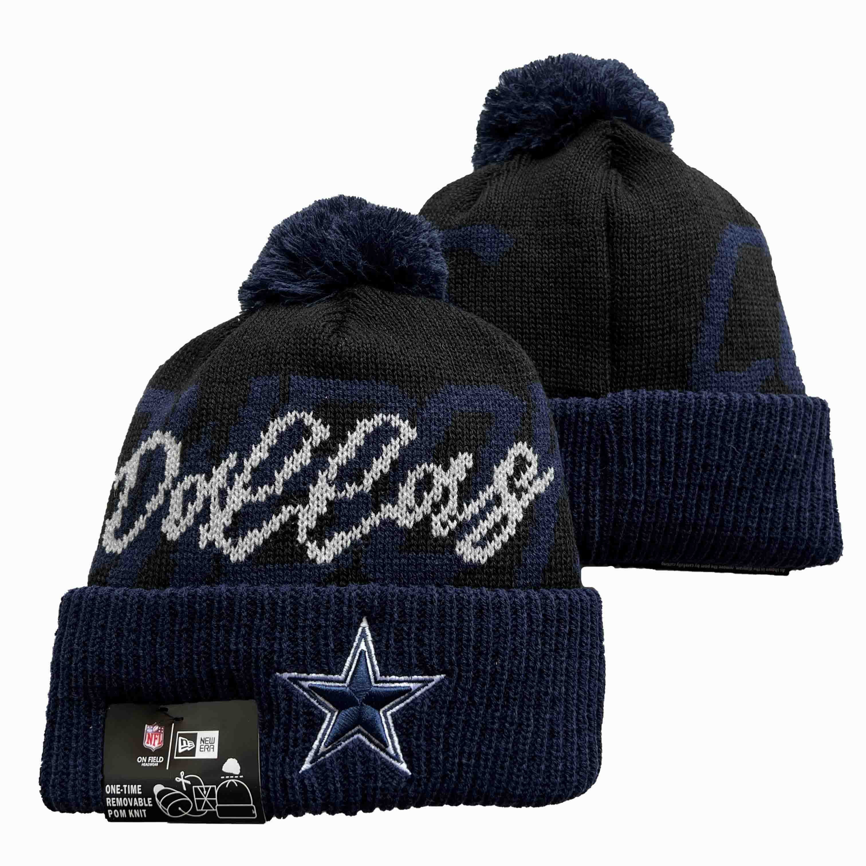 Dallas Cowboys Knit Hats -1