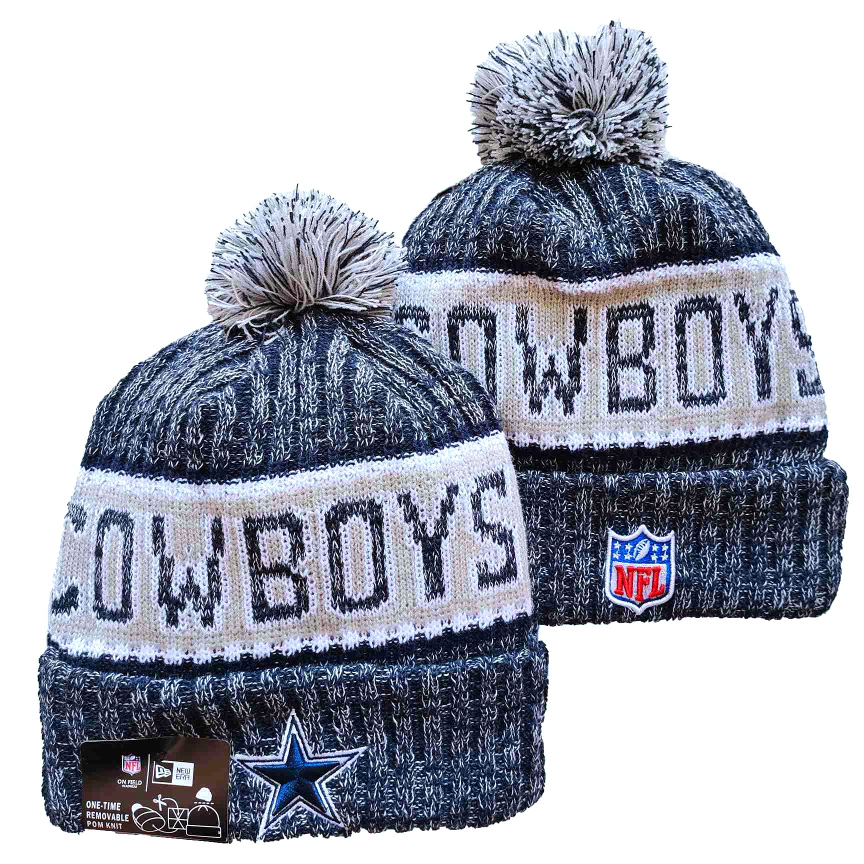 Dallas Cowboys Knit Hats -17