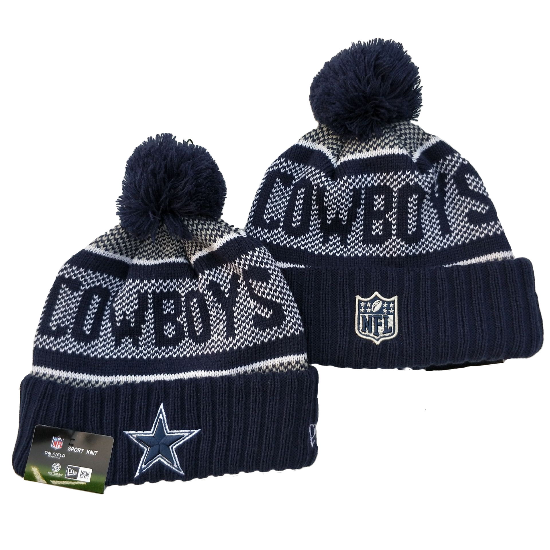Dallas Cowboys Knit Hats -21