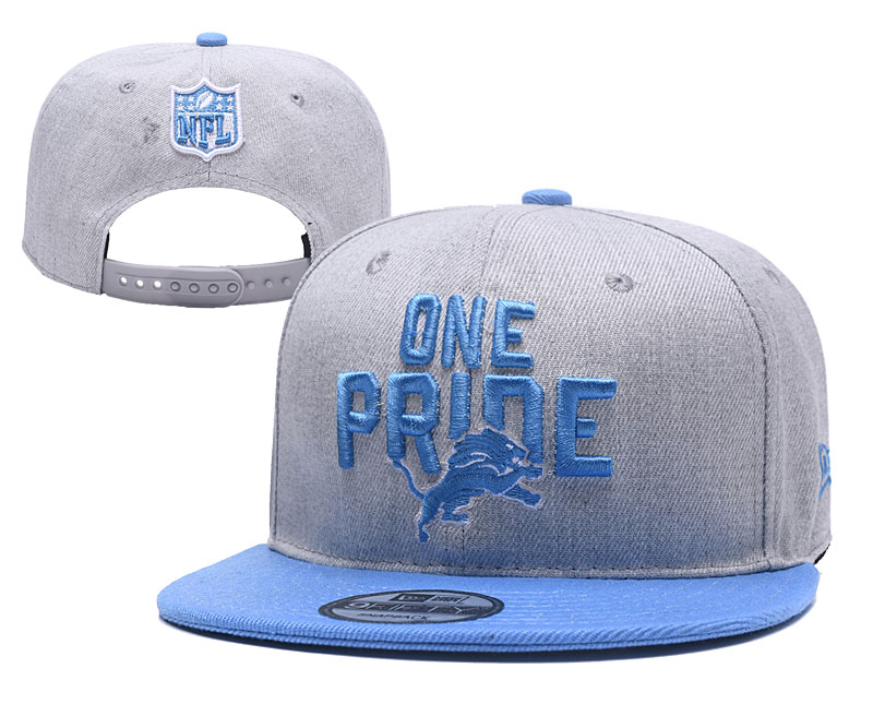 Detroit Lions Snapback Hats -9