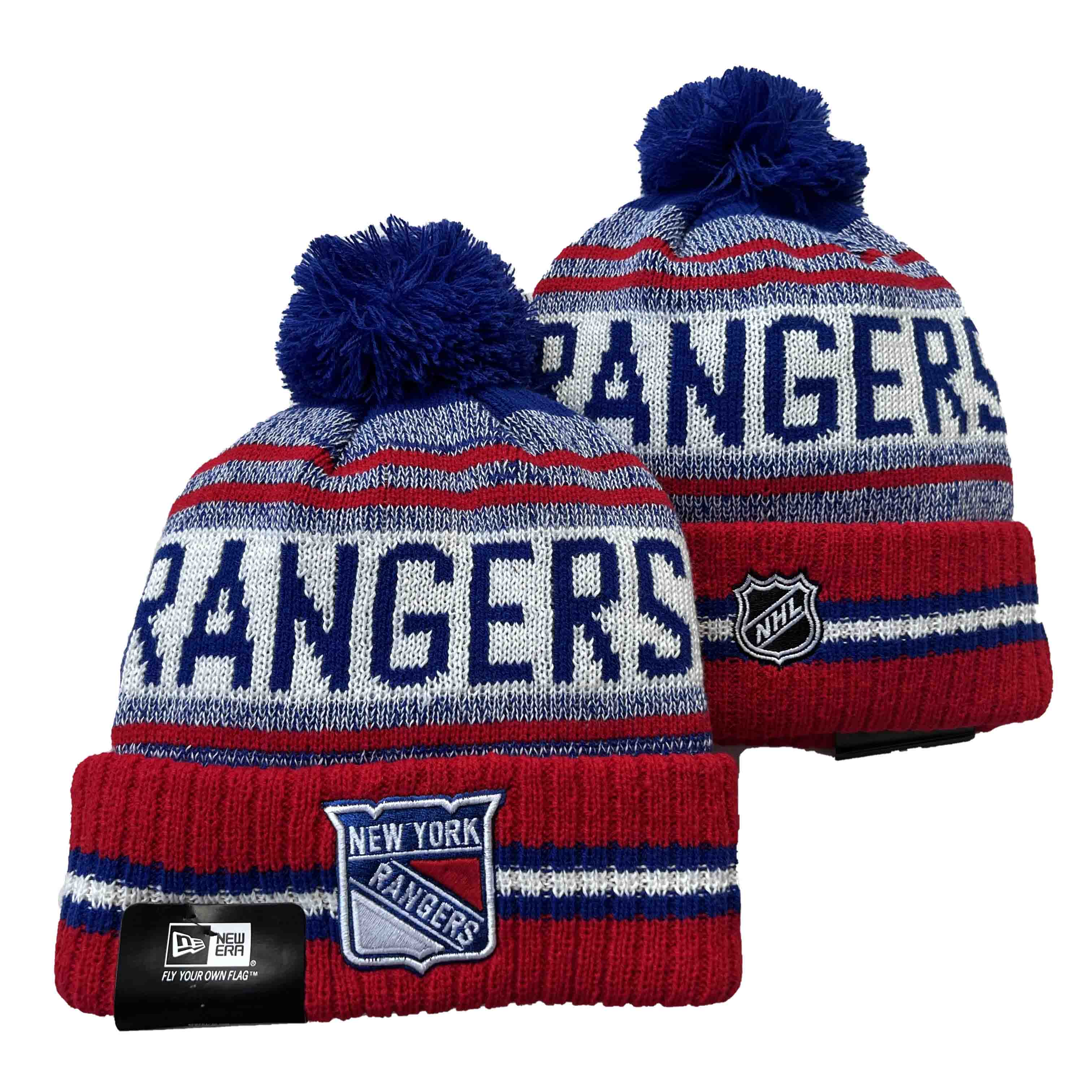 New York Rangers Knit Hats -1