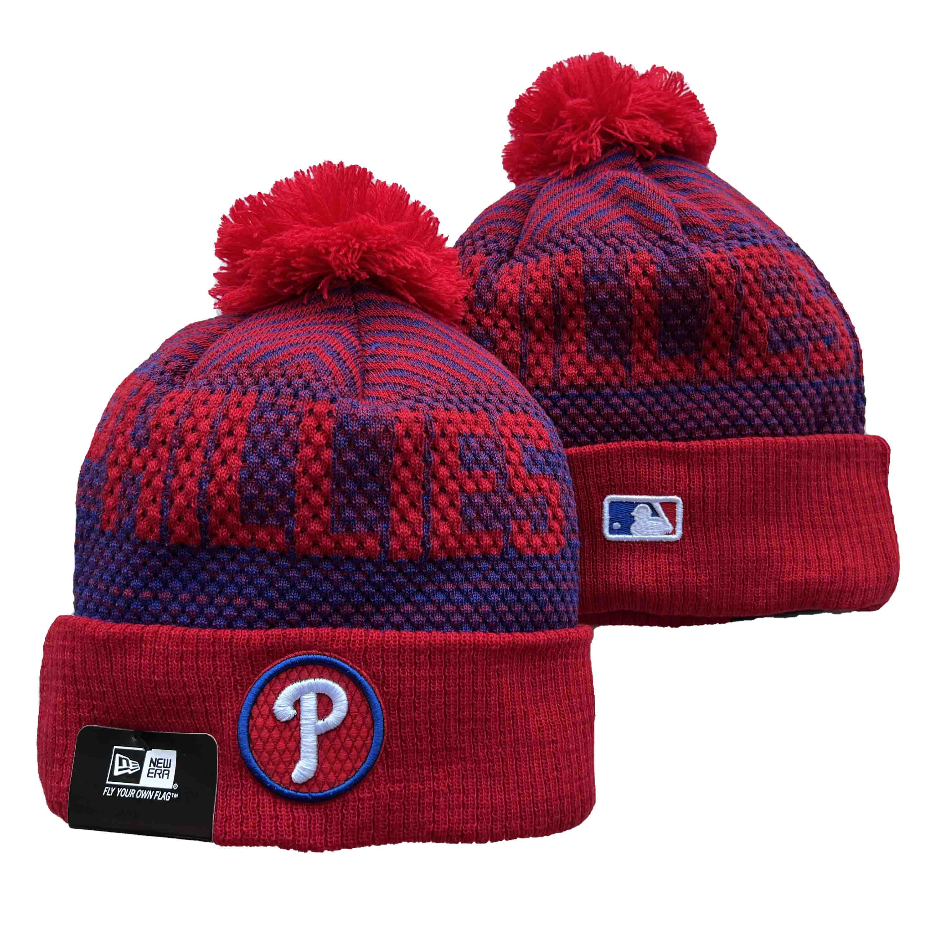Philadelphia Phillies Knit Hats -1
