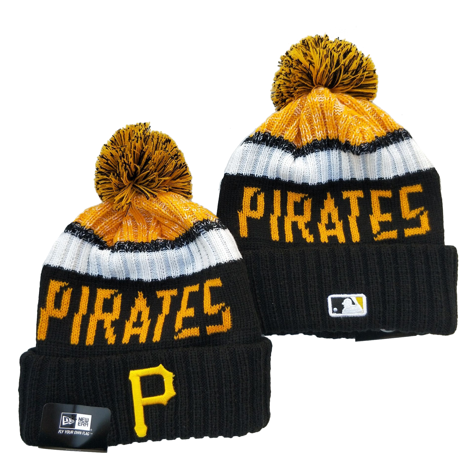 Pittsburgh Pirates Knit Hats -1