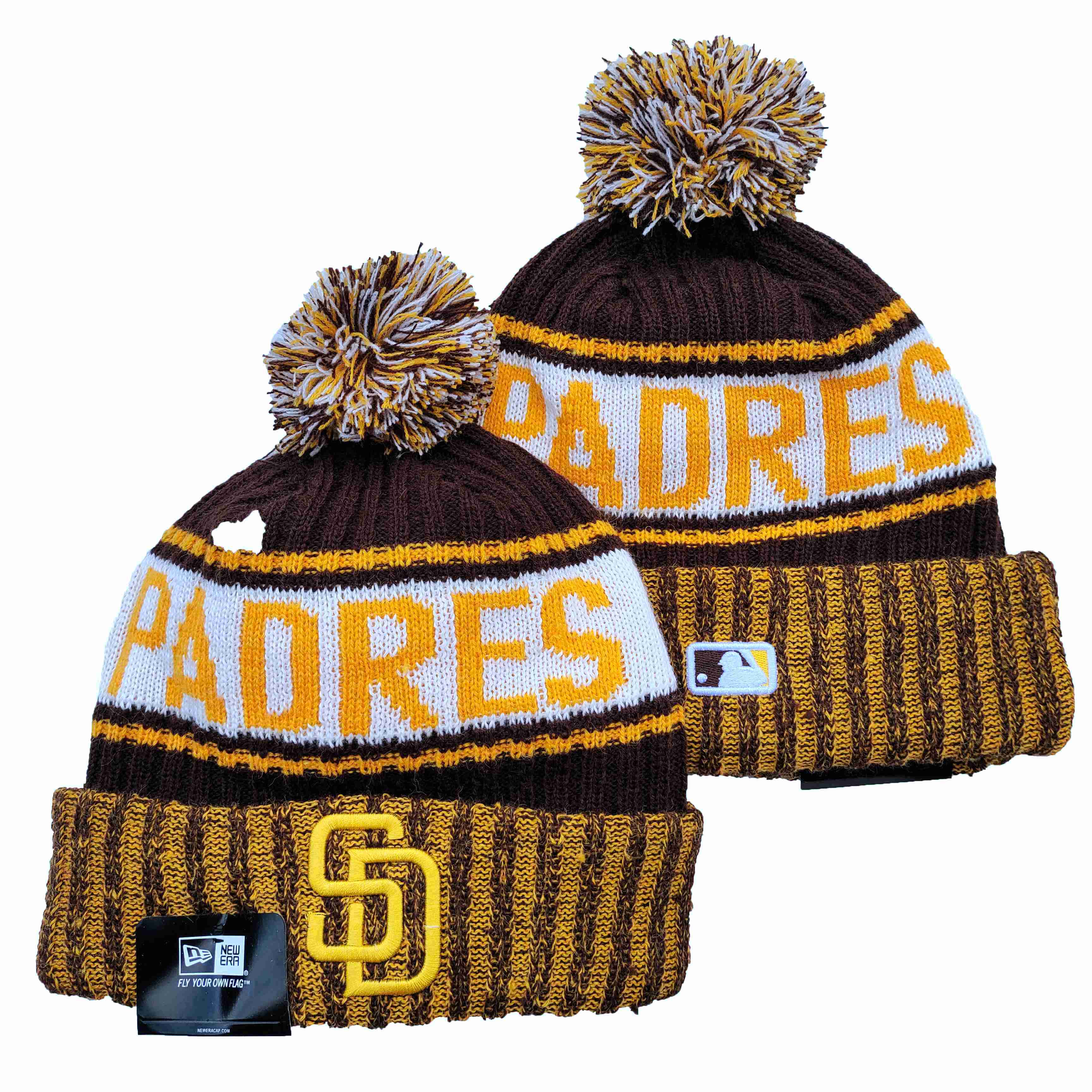 San Diego Padres Knit Hats -3