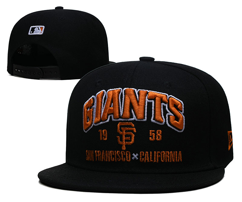 San Francisco Giants Snapback Hats -3