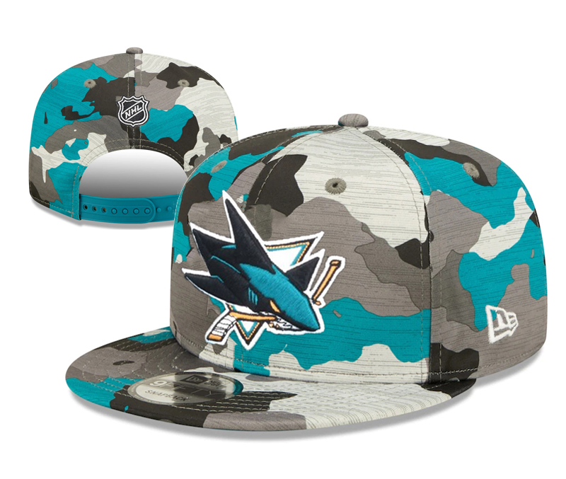 San Jose Sharks Snapback Hats -1