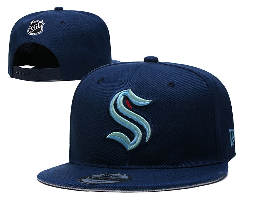 Seattle Kraken Snapback Hats -2