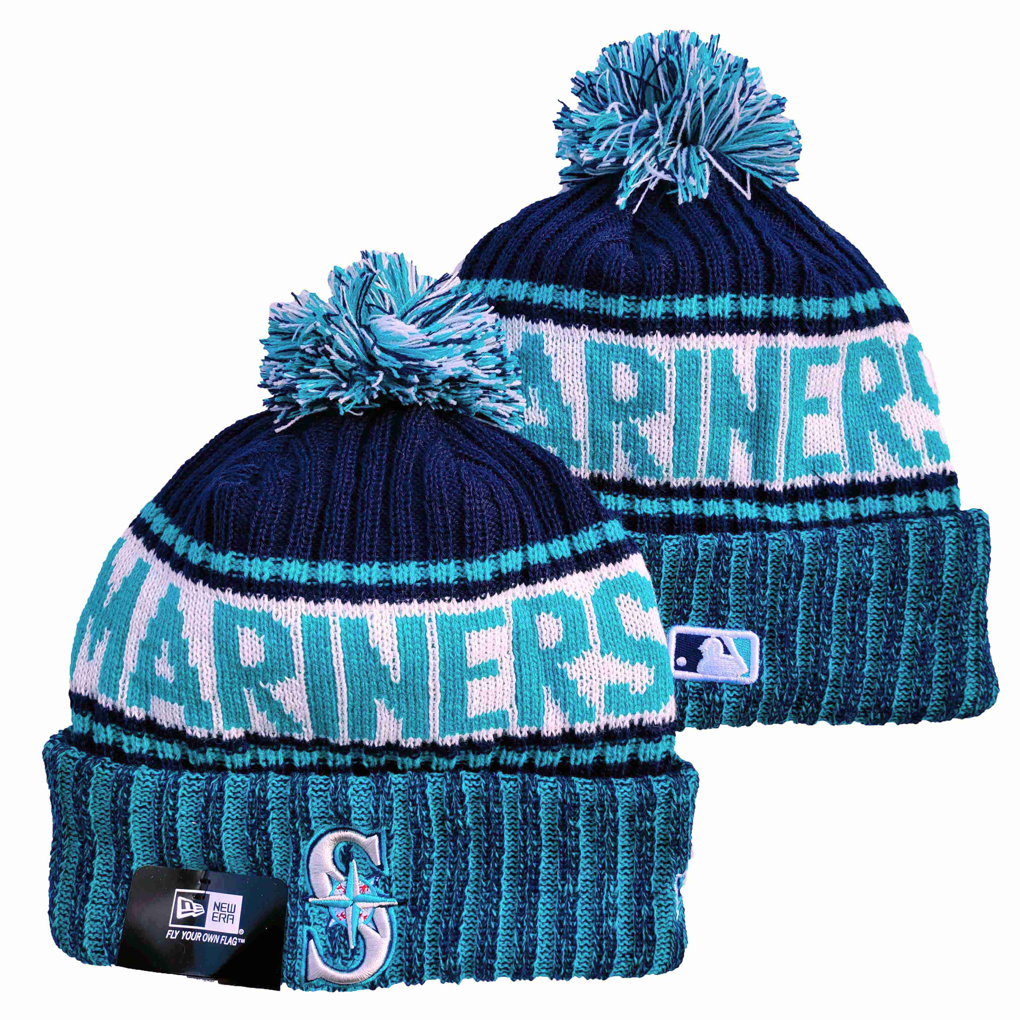 Seattle Mariners Knit Hats -2