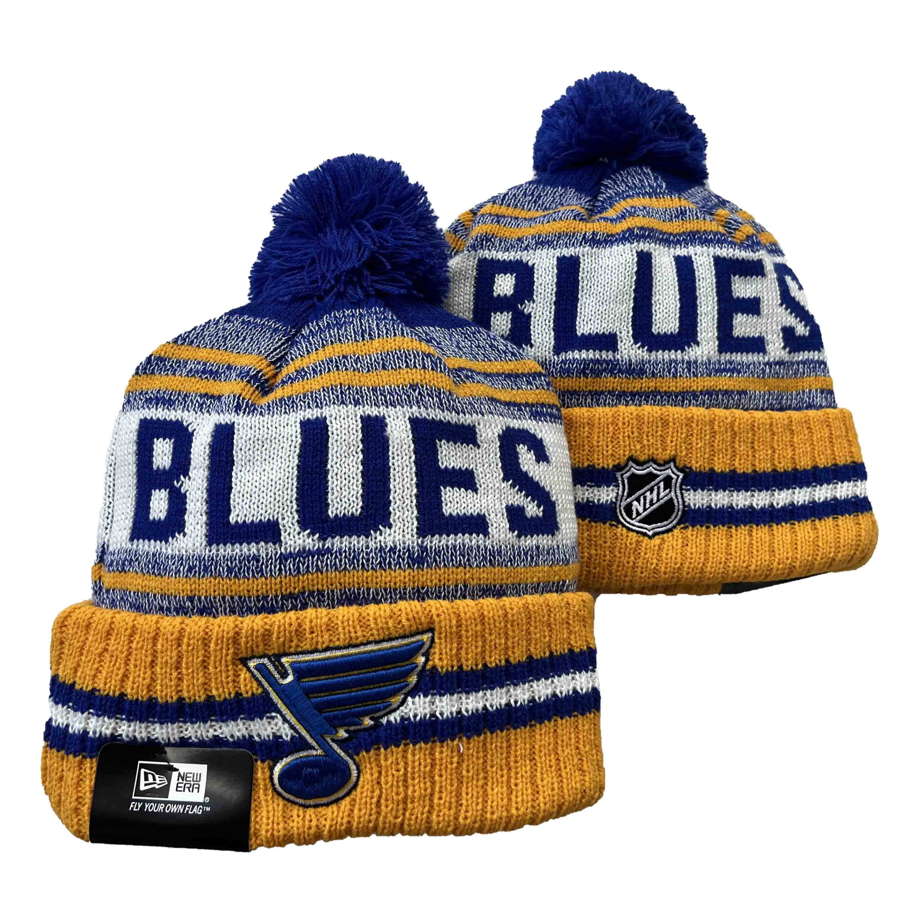 St. Louis Blues Knit Hats -2