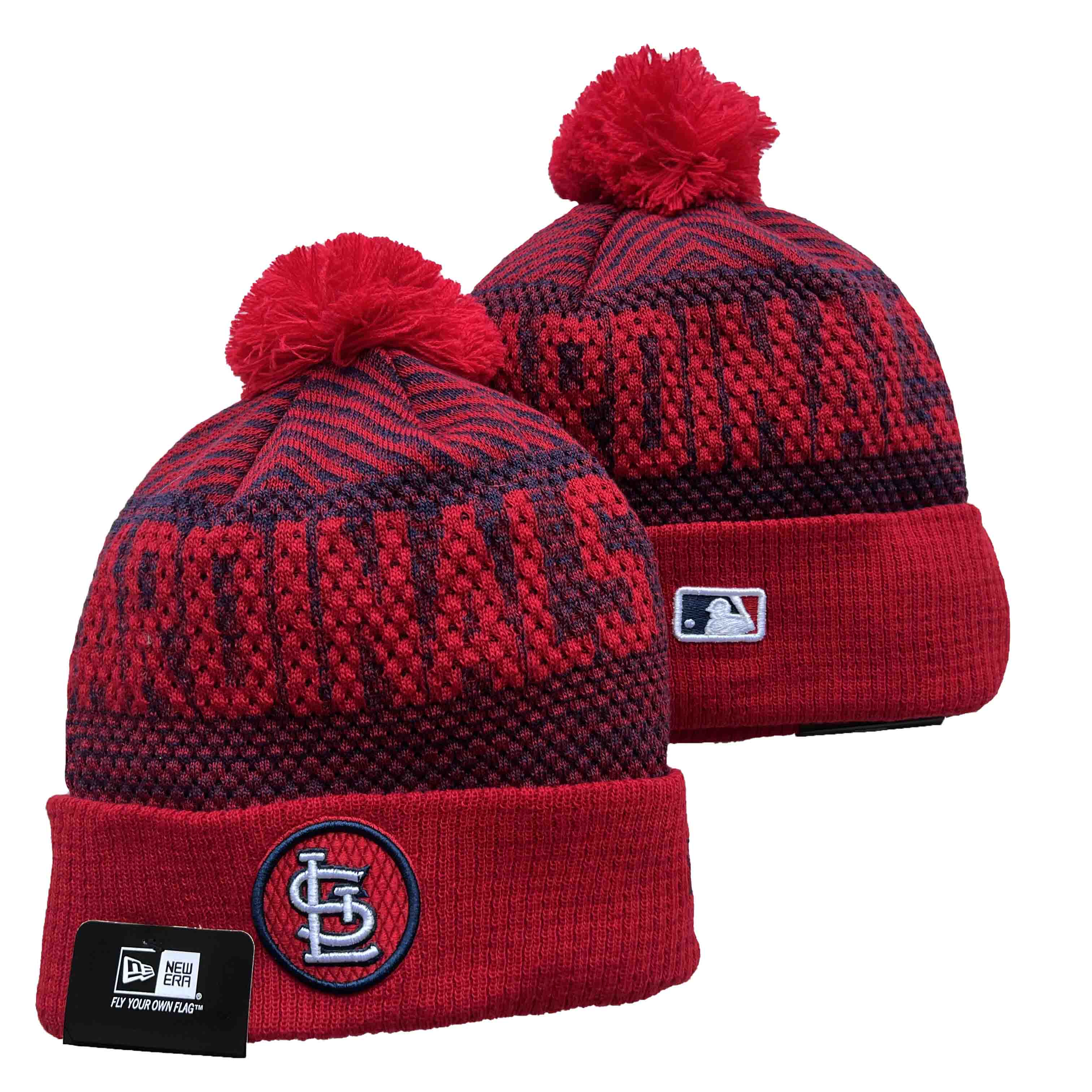 St.Louis Cardinals Knit Hats -1
